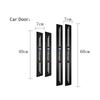 OPQ1 1/4/5Pcs Car Door Sill Scuff Plate Decor Carbon Fiber Stickers For Volkswagen VW Golf T5 Phaeton GTI Touran GTD CC Touareg ID3 R