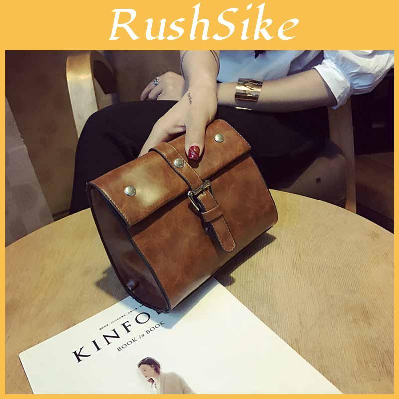 Chic Small Square Pu Leather Bag For Women In Brown With Retro Style And Modern Elegance