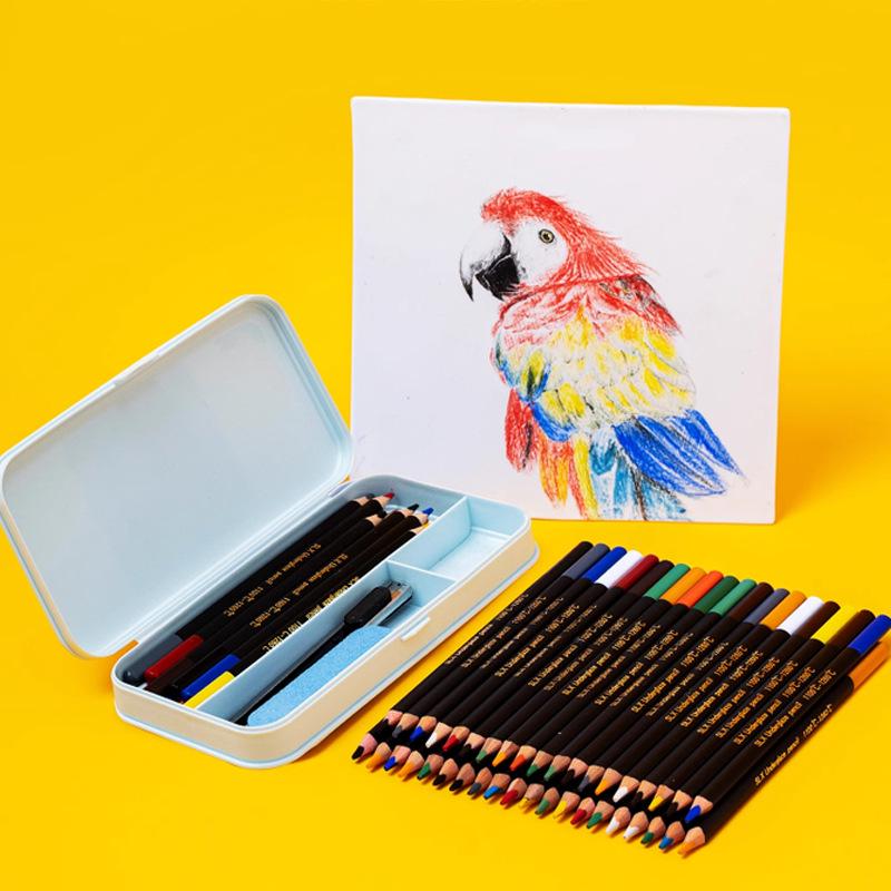 Ceramic Underglaze Oil-Based Colored Pencils, 12 Colors for Bisque Pottery Painting & Clay Play