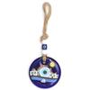 Hand of Fatima Lucky Eye Keychain Blue Eye Car Hanging Charm Lucky Eye Pendant  DIY Trinkets