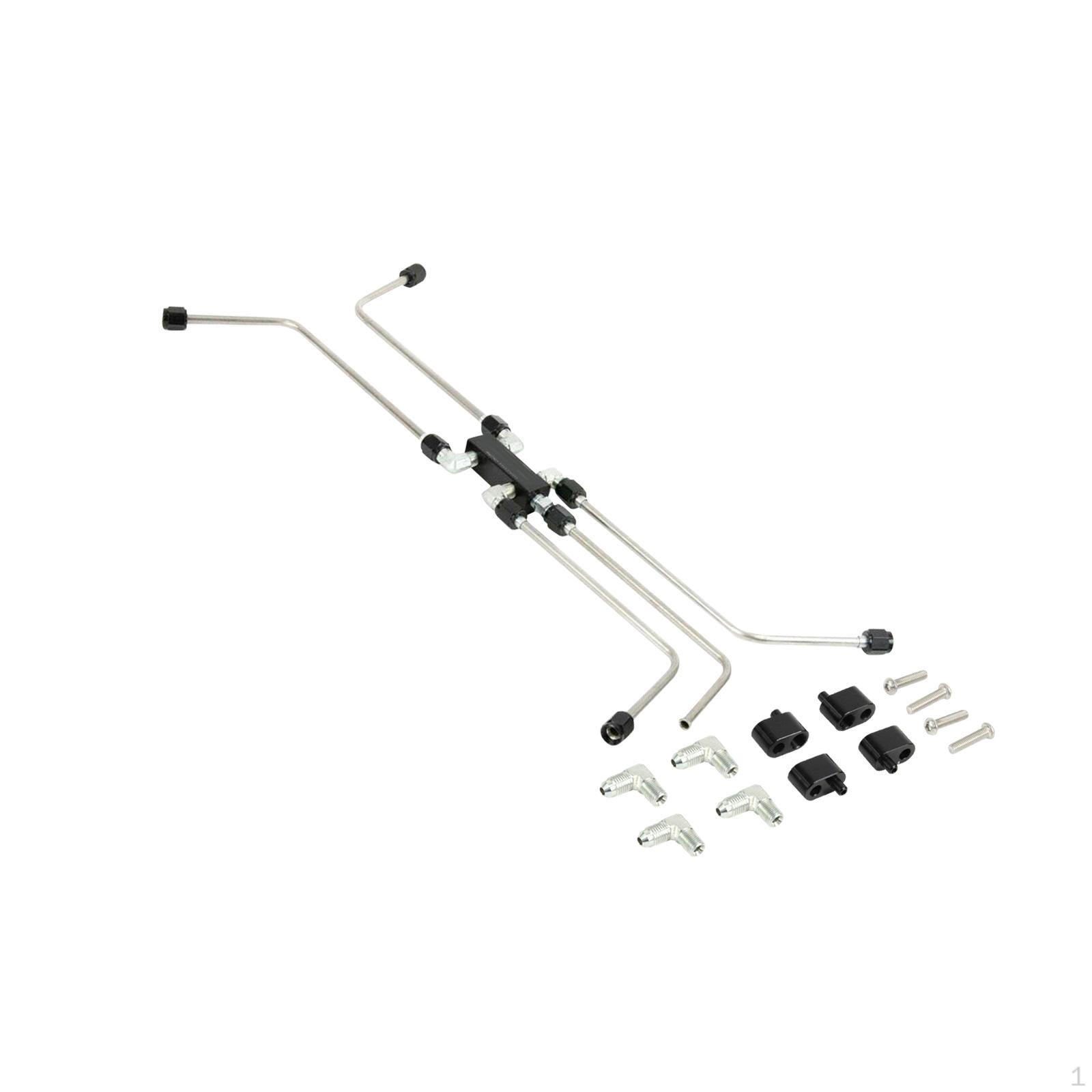 

Complete Coolant Crossover Kit Replacement Front Rear Venting Vents Adapters for LS Series LS1