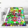 Sprunki Game Blankets Quality Warm Soft Throw Blanket Autumn Travel Office Couch Chair Sofa Bed Graphic Bedspread