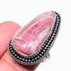 Rhodochrosite Handmade 925 Sterling Silver Jewelry Ring Size 7 G8v61