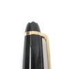 Great MONTBLANC Mechanical Pencil Meisterstck Twist Type Black Gold Precious Resin Used