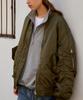 Jeep 2-Way Ma-1 Pocket Bomber Jacket Khaki (Jq5Jpu001Kh)