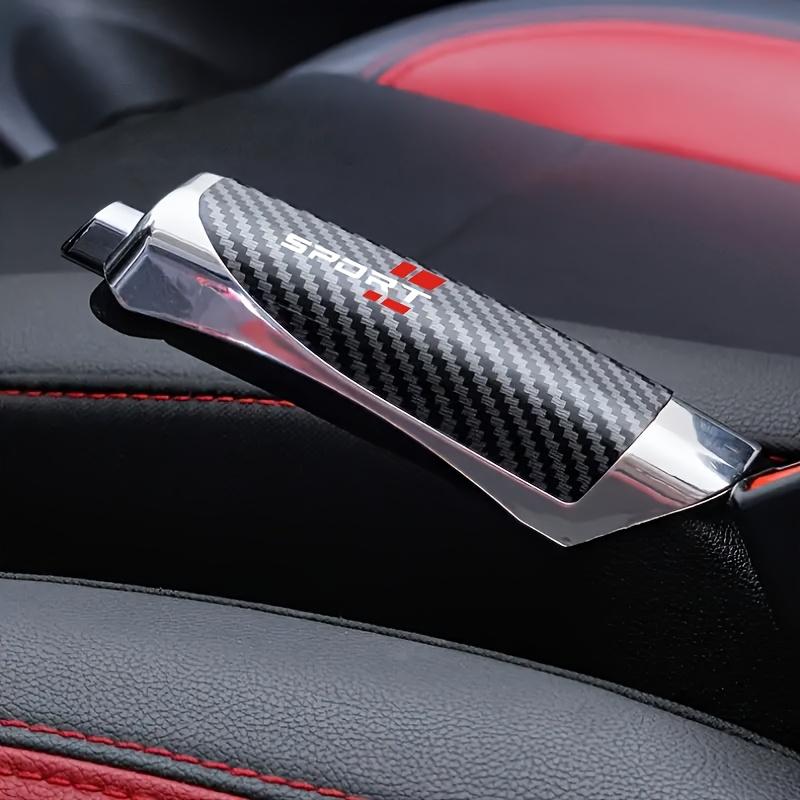 Copertura Leva Freno a Mano Auto Decorazione Sportiva Universale Maniglia Freno di Stazionamento Auto Manicotto Accessori Interni Fibra di Carbonio / Metallo / Venatura del Legno 3 Stili