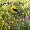 Patio Wind Chimes Outdoor Bird Chimes, Decorative Hanging Pendants, Acrylic Balcony Decoration Ideas Window Hangings for Garden Porch