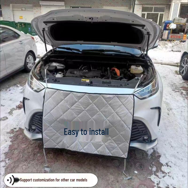 Universelle Winter-Auto-Windschutzscheiben- und Kühlerisolierabdeckung