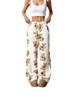 In Stock Autumn/Winter Thickened Casual Fashion Printed Wide-Leg Plush Pajamas