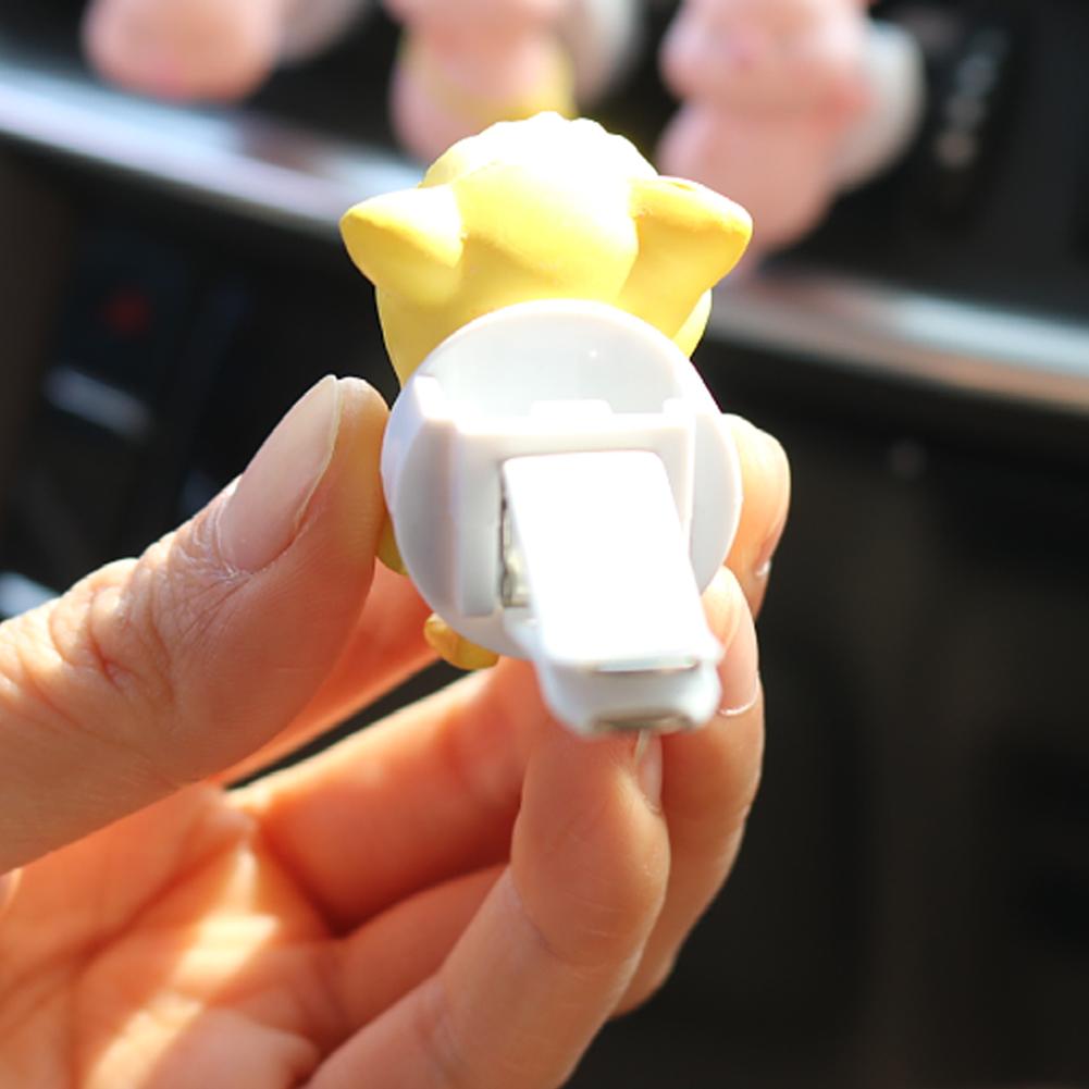Car Air Freshener Air Conditioning Outlet Decoration Cute Pig Style Accessories Interior Aromatherapy Clip Perfume Clip