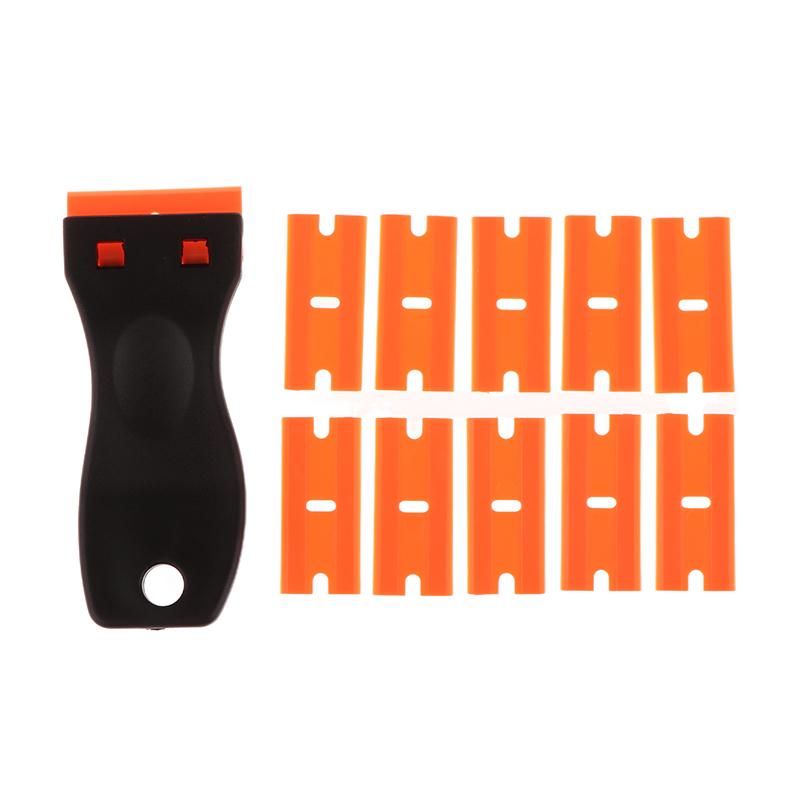 Nail Stamping Plate Accessories Pattern Stamp Template Scraper Diy Printing Nail Tools Removable Cleaning Shovel Glue Stickers