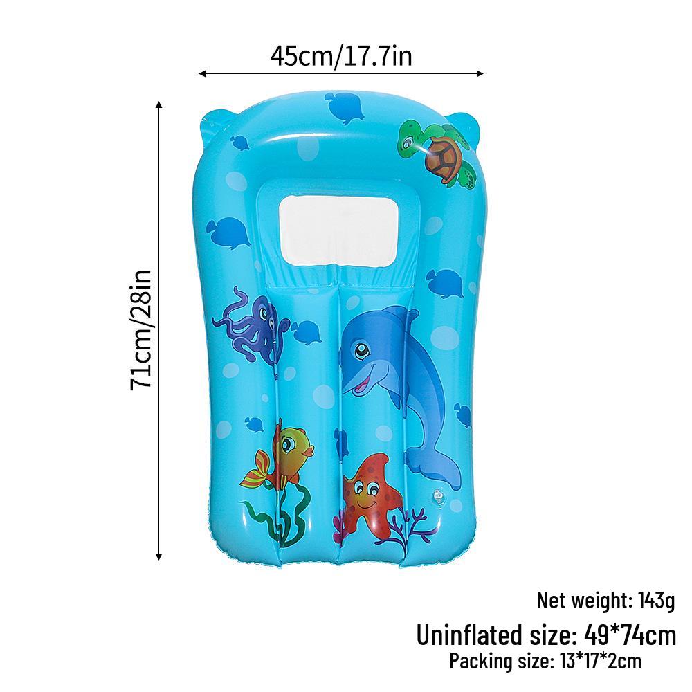 Children's Inflatable Surfboard – Outdoor Water Play Bodyboard Slide