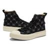 Kappa All Over Print Casual High Top Canvas Shoes Unisex Sneakers Black K0CY5VS14-990