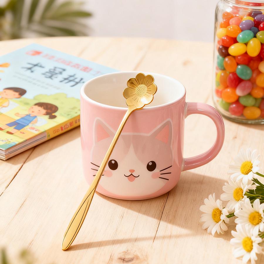 Golden Sunflower Bird s Nest Honey Spoon - Luxury Gift for Hotels and Restaurants