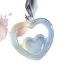 High Red Agate Chalcedony Heart Pendant Fashion Accessory