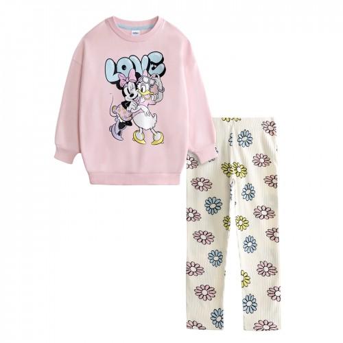 Disney Minnie Mouse & Daisy Sweatshirt en Joggingbroek Set voor Meisjes