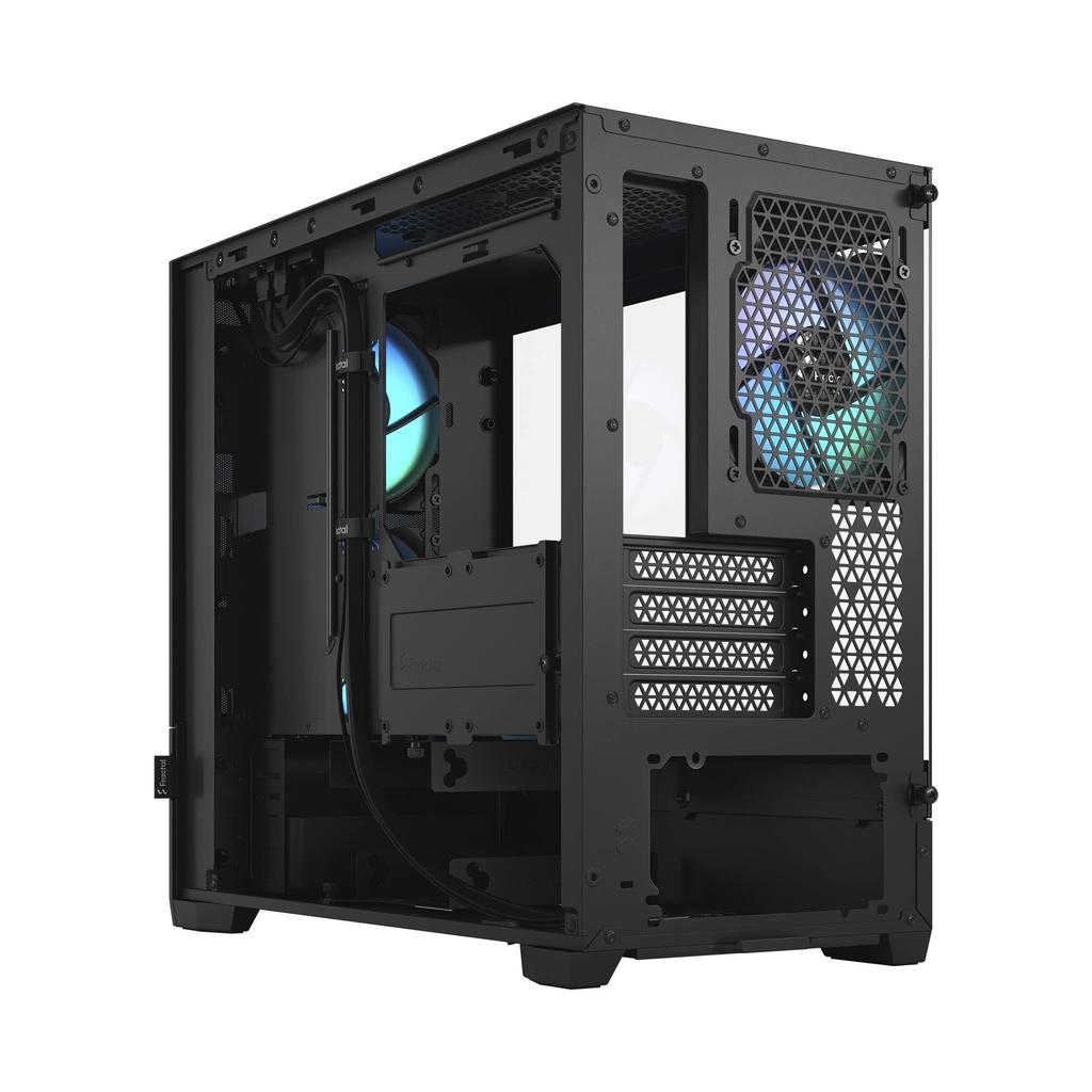 Fractal Design Pop Mini Air RGB Black TG Clear Tint Mini Tower PC Case CS8072 FD-C-POR1M-06