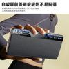 Premium Leather Smart View Case With Dual Hinge Strap Mate X5 X6 Foldable Phone Shockproof Heat Dissipation