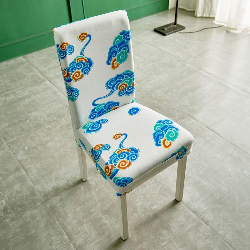 

Минималистичный Современный Чехол на Свадебный Стул из Новой Китайской Ткани Ruyi Xiangyun [regular] new Chinese style