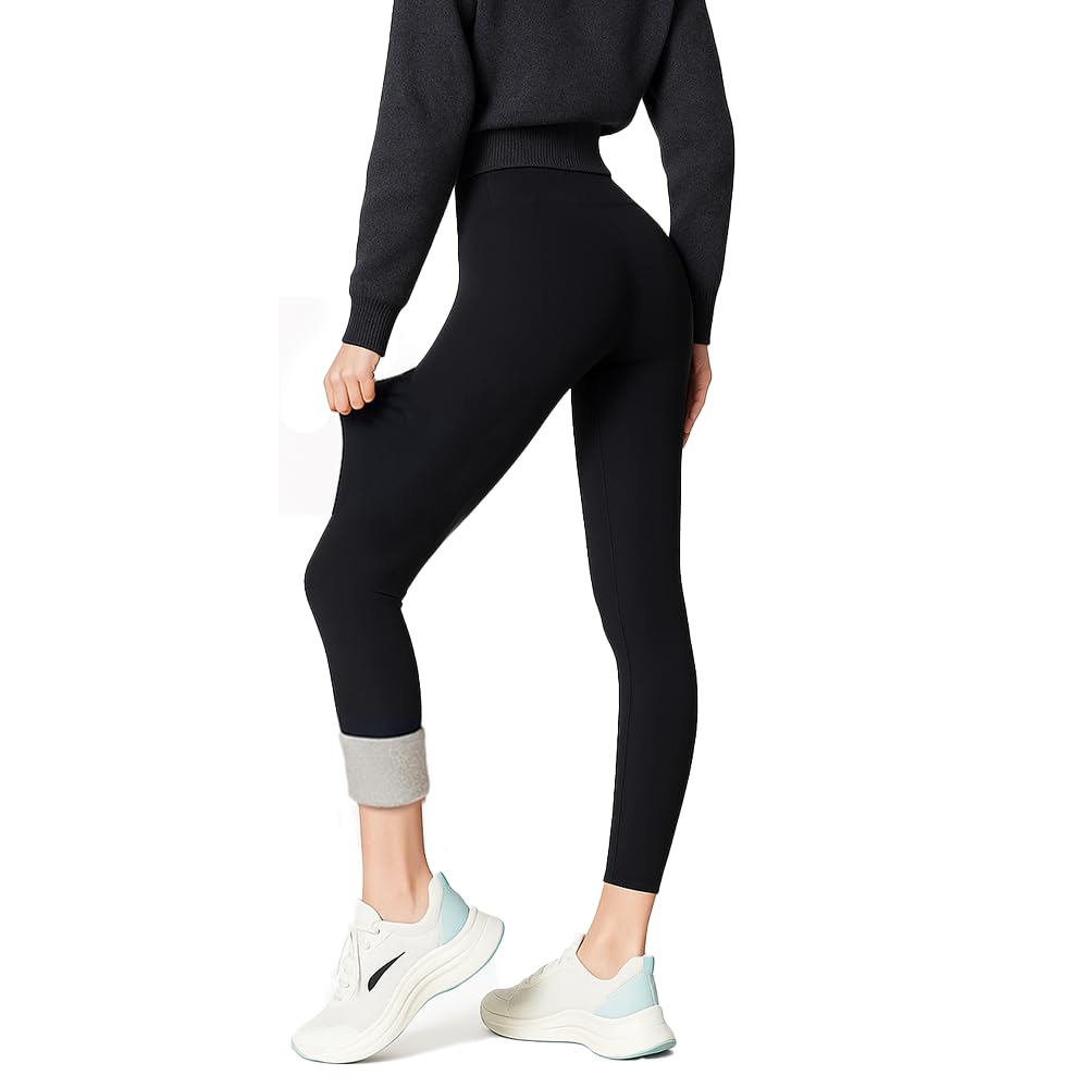

Shark Leggings for Slimming Legs 3 Types Winter XL [ROKUA] Women, Fleece-Lined, High-Waisted, Stretch, Compression, & Hips, (Thick/Thin/Unlined),
