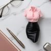 Estatueta de Busto Profissional Impressa em 3D com Camisa Branca e Saia, Estátua de Meio Corpo de Dama de Escritório Moderna, Vaso de Flores Decorativo para Casa, Mesa de Escritório