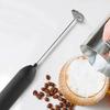 Mini Handheld Battery Operated Electric Milk Frother Stainless Steel Foam Maker For Coffee