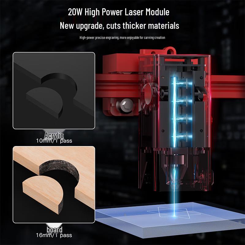 Diaojiang A6PRO-5W Desktop Laser Engraver CN plug (adapter included)