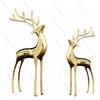 Pure copper deer ornaments creative home decoration dining room entrance wine cabinet display luxury elegant interior decorative
