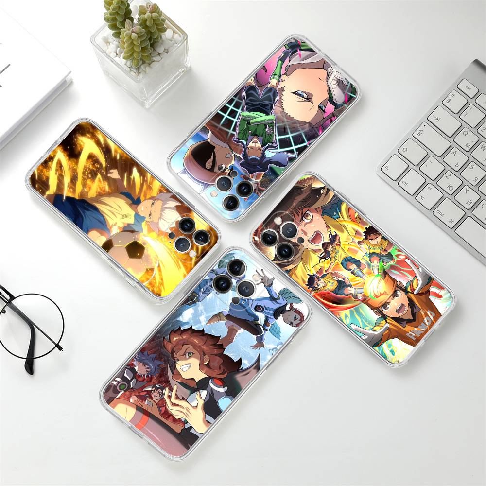 Axel Blaze Firestorm Inazuma Eleven Anime Phone Case For iPhone 11 13 16 12 17 14 15 Pro Max Plus Soft Clear Back Cover Coque