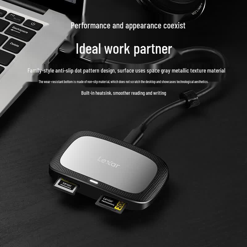 Lexar CFexpress Type A/SD Dual Card Reader USB 3.2