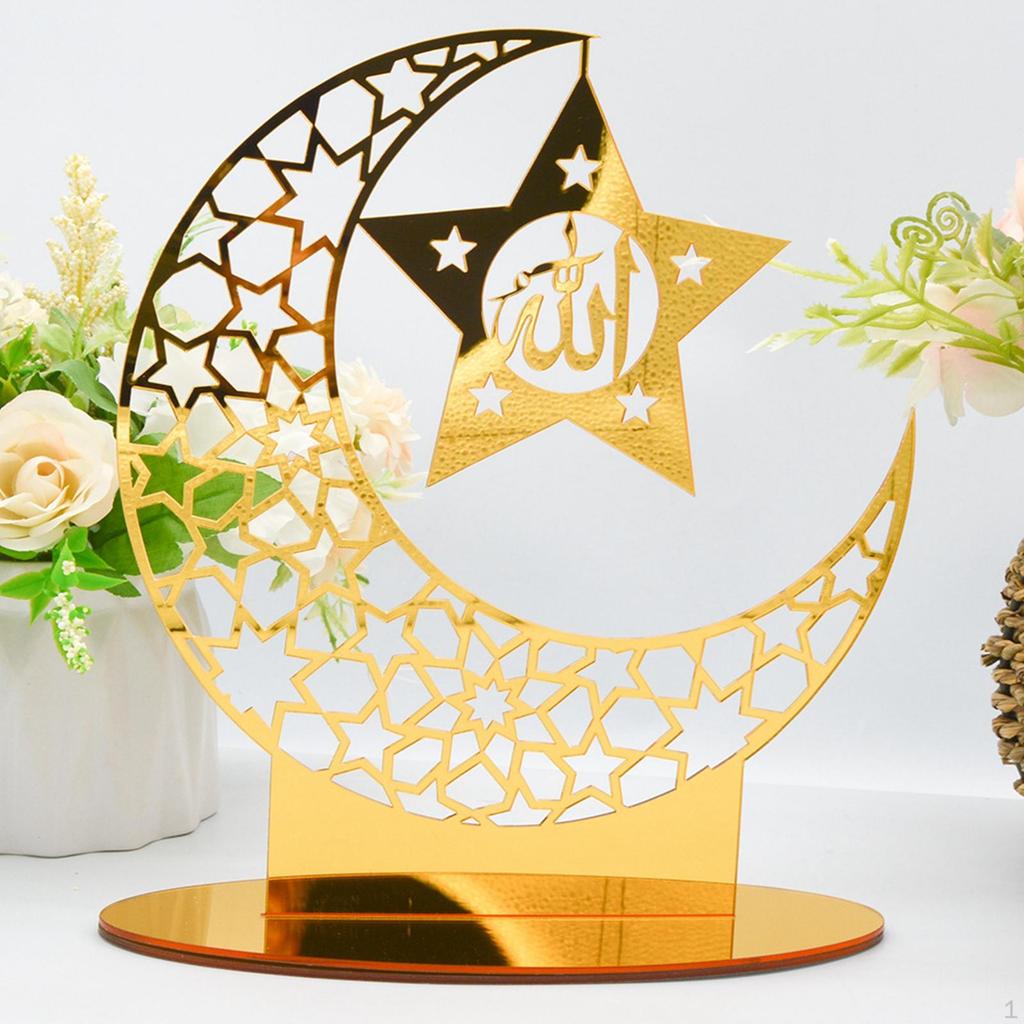 Acrylic Plaque, Muslim for Living Room, Table, Desk, Centerpiece