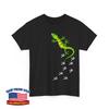 Reptilfodspor Øgleelskere Gecko-holder Unisex T-shirt