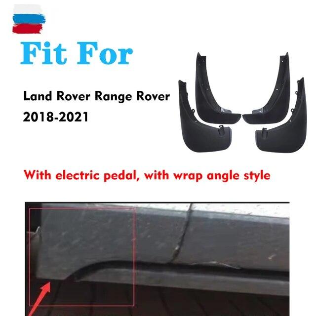 4pcs FOR Land Rover Ranger Rover L405 2018- Mudguard Fender Mud Flap Guard Splash Mudflaps Car Accessories Auto Styline
