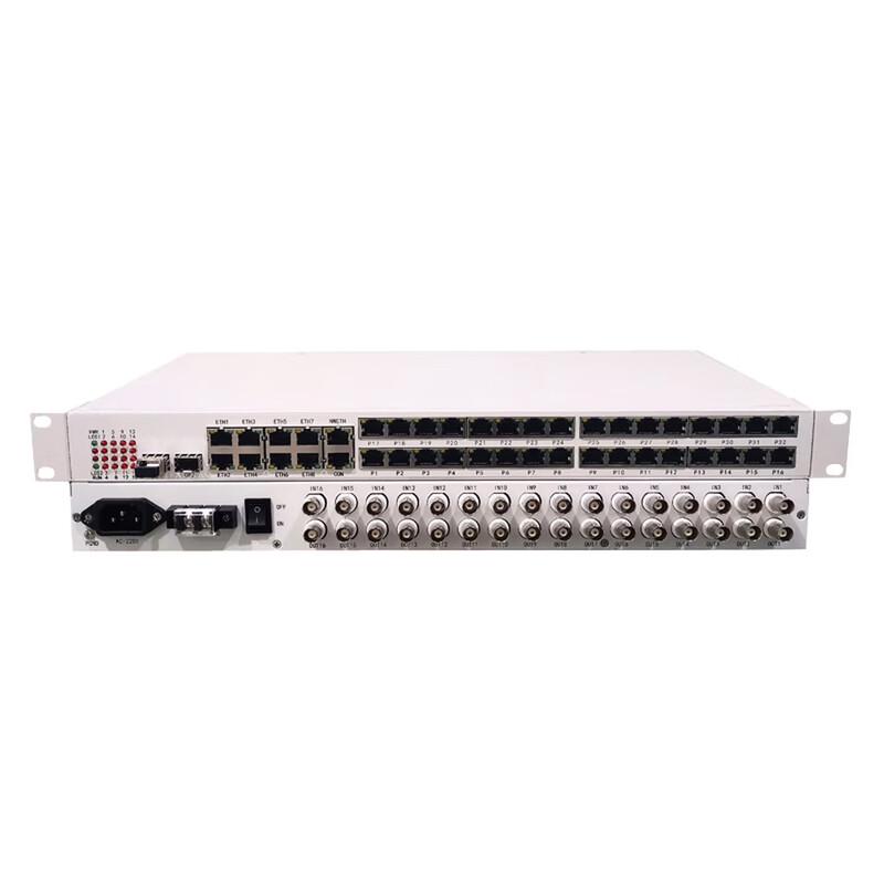 

Kunyu 16E18FE32P-120S Multi-Service Fiber Optic Transceiver