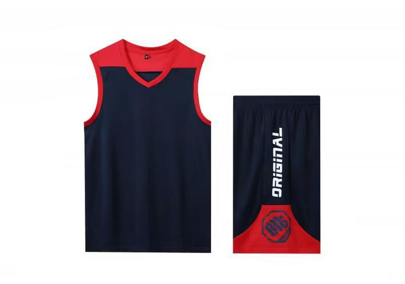 Quick-Dry Breathable Basketball Uniform Set for Men & Children - Sports Jersey & Vest Team Uniform
