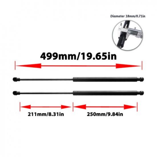 2Pcs Rear Hatch Tailgate Lift Support Gas Shock Struts For Toyota Prius 2010-15