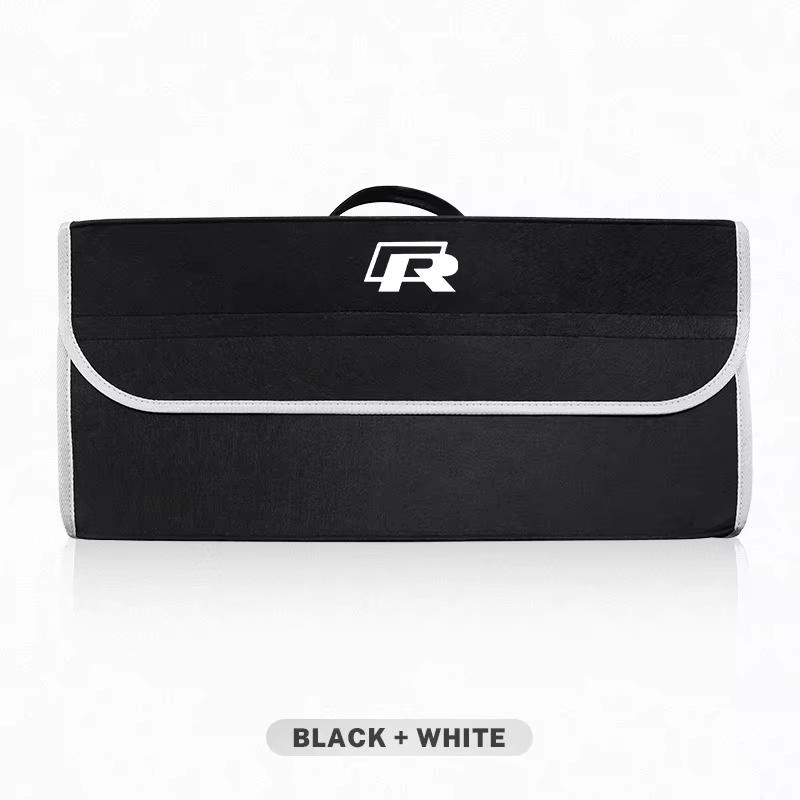 2026 Hot For Volkswagen VW Car Trunk Storage Bag Large Capacity Foldable Organizer Box For VW GTI Rline Polo Golf Passat Tiguan