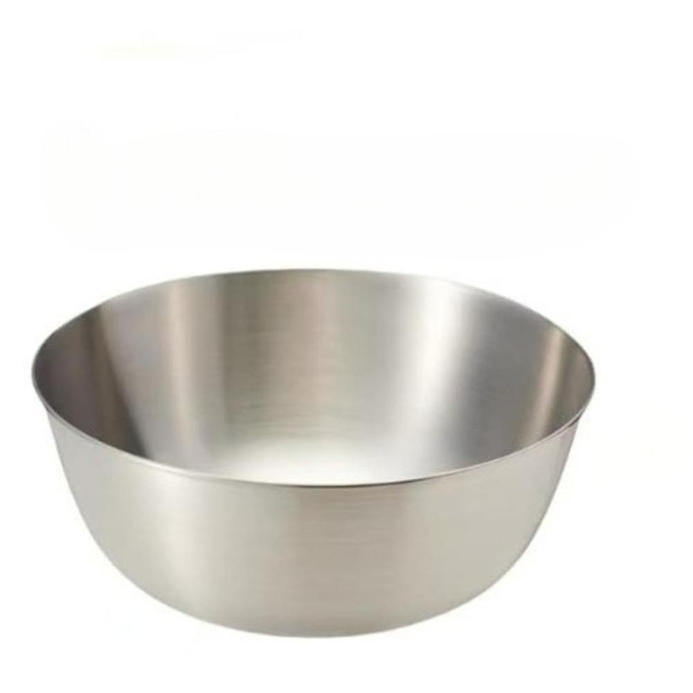 

Stainless Steel Mixing Bowl Microwave and Dishwasher Safe Ideal for Baking Prepping Cooking and Serving Food Kitchen Tool