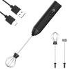 YooiDO Electric Milk Mixer with 2 Shafts and 3 Speed Settings Frother/Milk Frother/Cappuccino