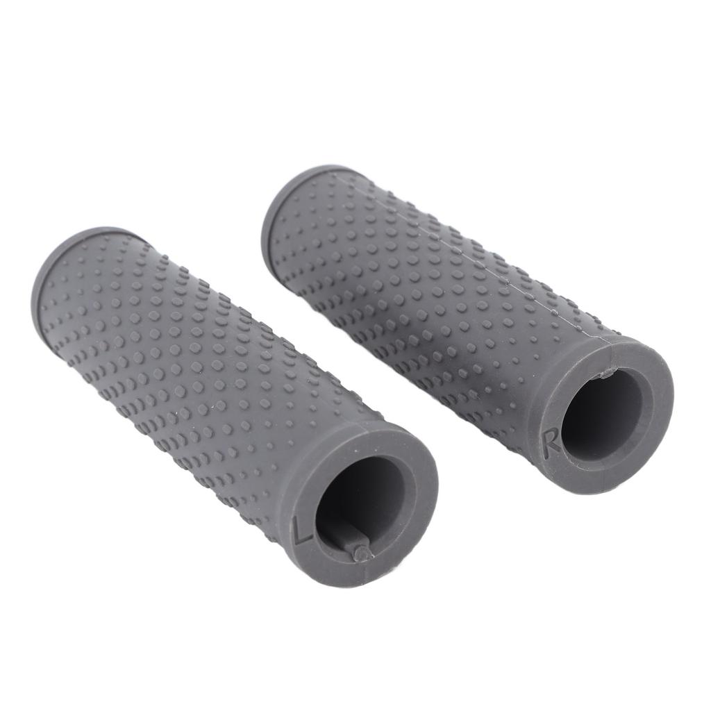 Electric Scooter Handlebar Grips 22.2mm Diameter Anti Slip Rubber Handle Grips Sleeve Replacement