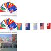 Exquisitely Crafted Multi-cultural Flags In 50-100 Assorted Countries