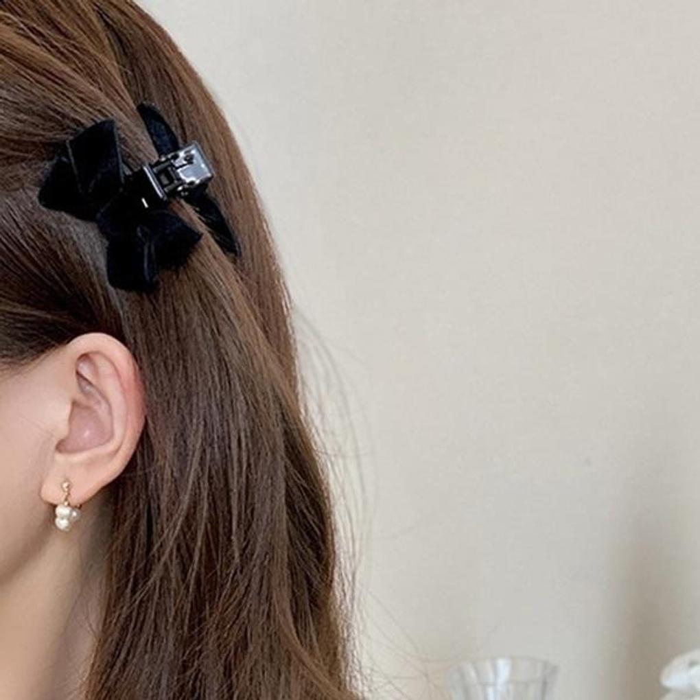 Women's Velvet Mini Ribbon Clip Set of 5