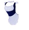 [Pupu Bang Bang Shop] [Lavender] Pochako Heaven Large Maid Outfit Cute Gargs Cosplay Uniform Women's LL