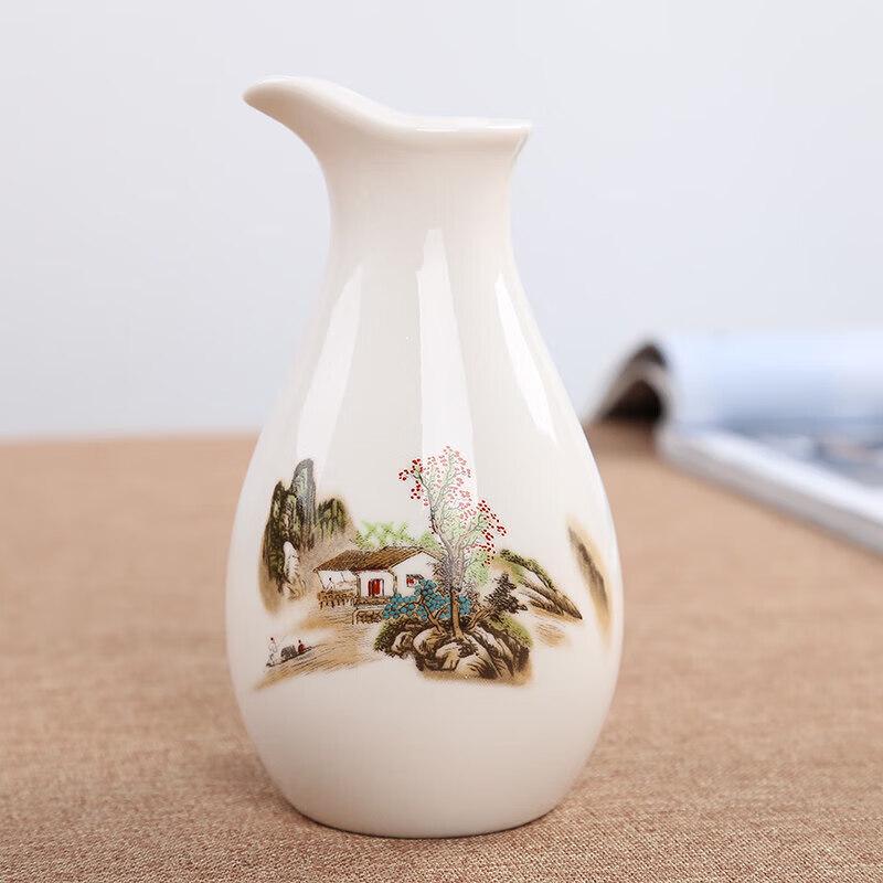 Qiwei Ceramic 9-Piece Sake & Wine Set