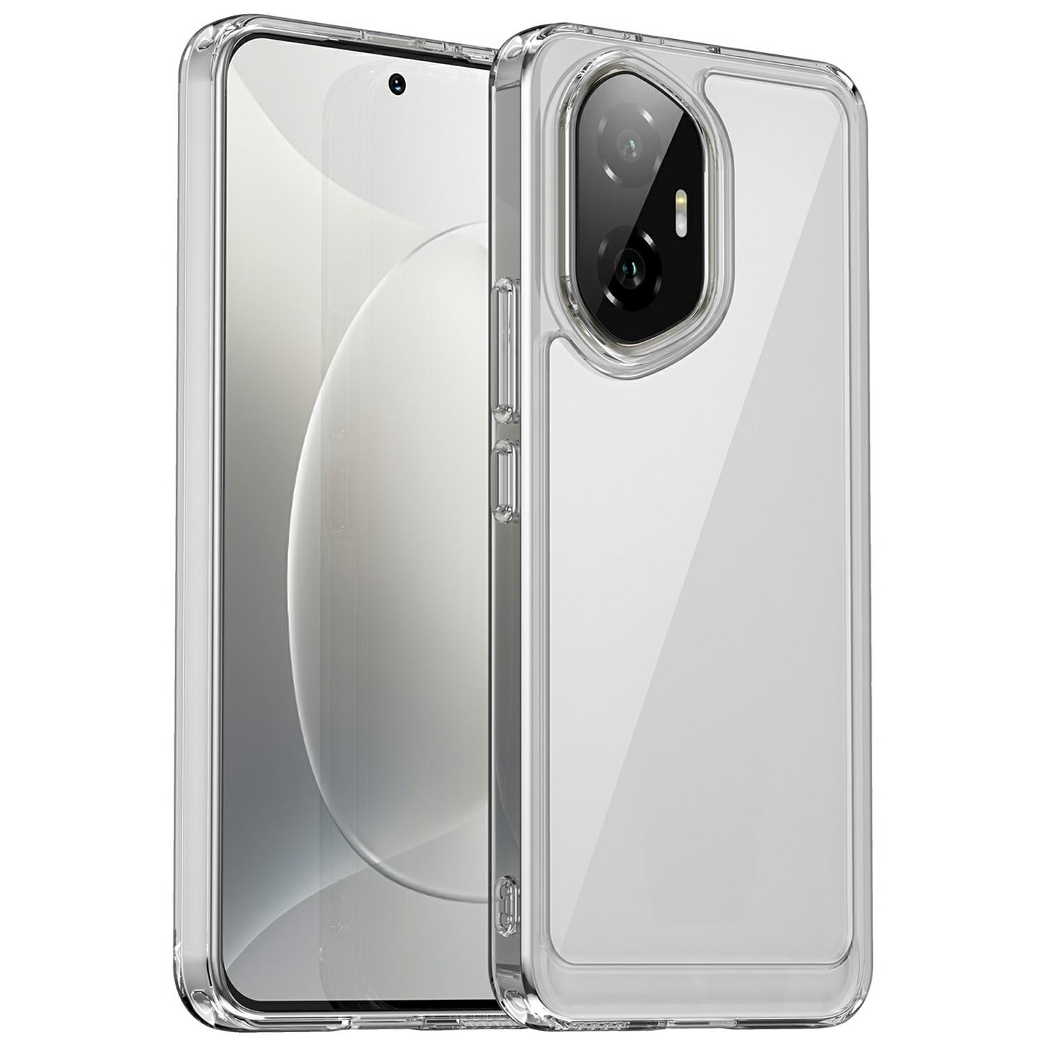 

For Honor 300 Case TPU+Acrylic Protective Clear Phone Cover Transparent