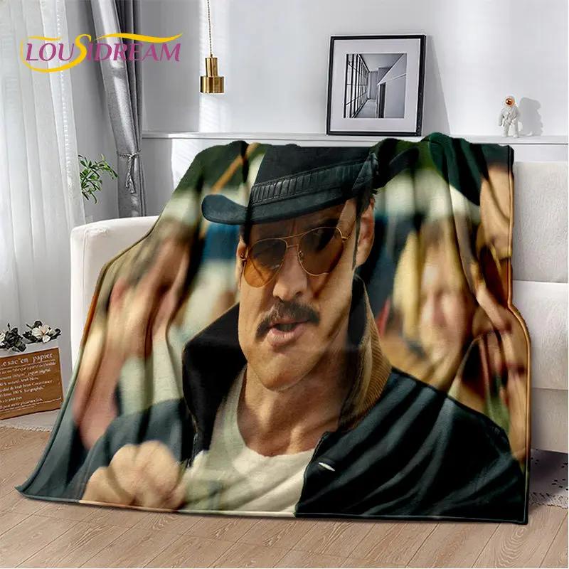 Couverture Peluche Douce Photo Jose Pedro Balmaceda Pascal Imprimée en 3D, Couverture Flanelle Couverture Jetée pour Salon Chambre à Coucher Lit Canapé