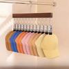 with 10 Clips Closet Organizer 360° Rotating Space Saving Clothes Hanger with 12 Clips Multifunctional Free Grip Hanging Rack