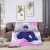 Alien Stage Zeichentrickszene Kunst Flanelldecken Winter Super Weiche Kuscheldecke für Sofa Bett Modische Tagesdecke Sofa Bettbezug
