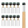 10 Sets Brass Screw Pool Cue Stick Tips 12mm/13mm Billiards Head Cover  Snooker Supplies