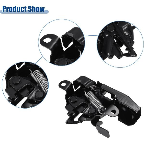 ACROPIX Car Hood Latch Lock Hood Latch Assembly Fit for Toyota Corolla 1.8L 2.4L 2009-2013 No.5351002330 - Pack of 1 Black